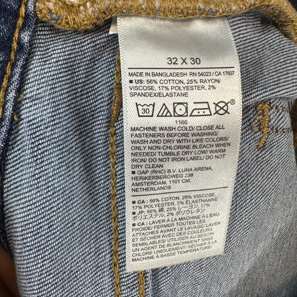 Banana Republic Travel Athletic Jeans Men's‎ Size 32x30 Blue Stretch Denim Pants